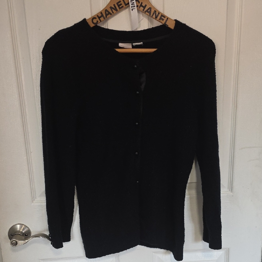 Classic Black Cardigan